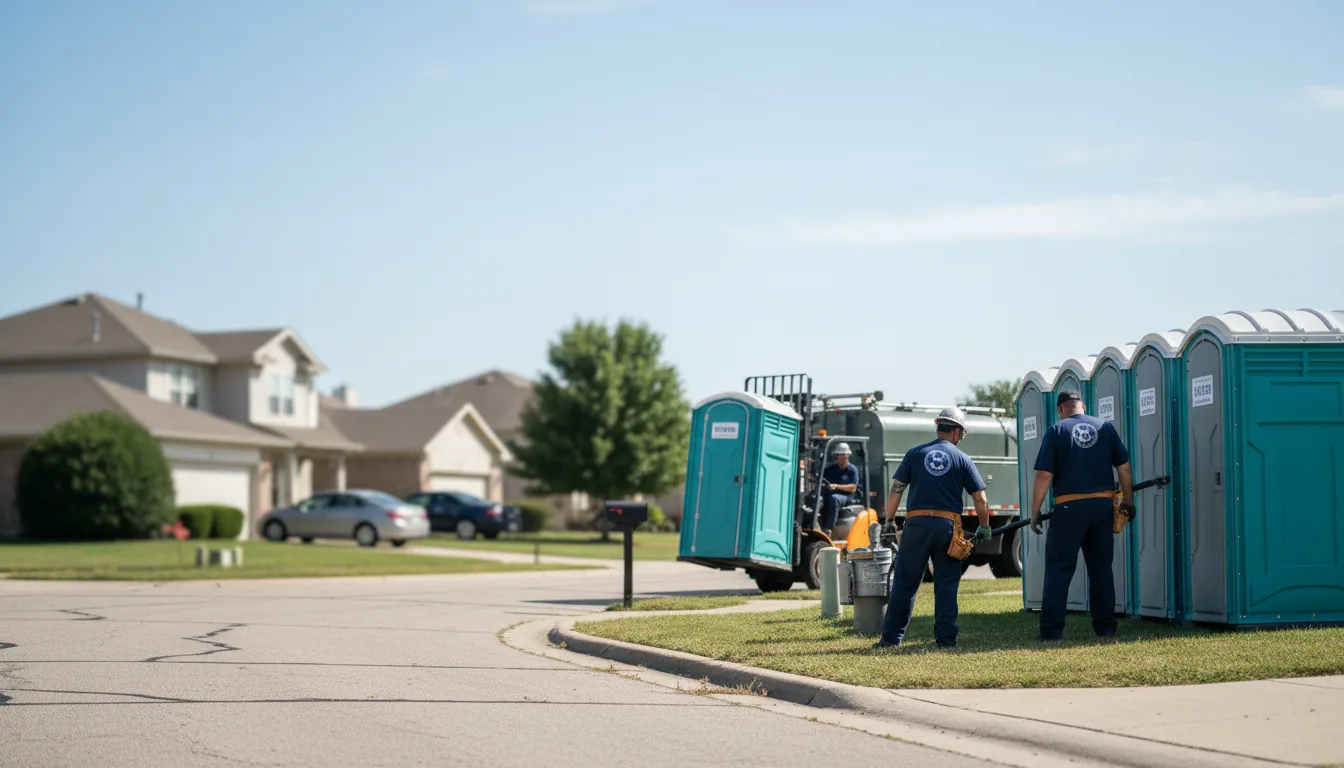 Porta Potty Rental in Pocola, OK near me